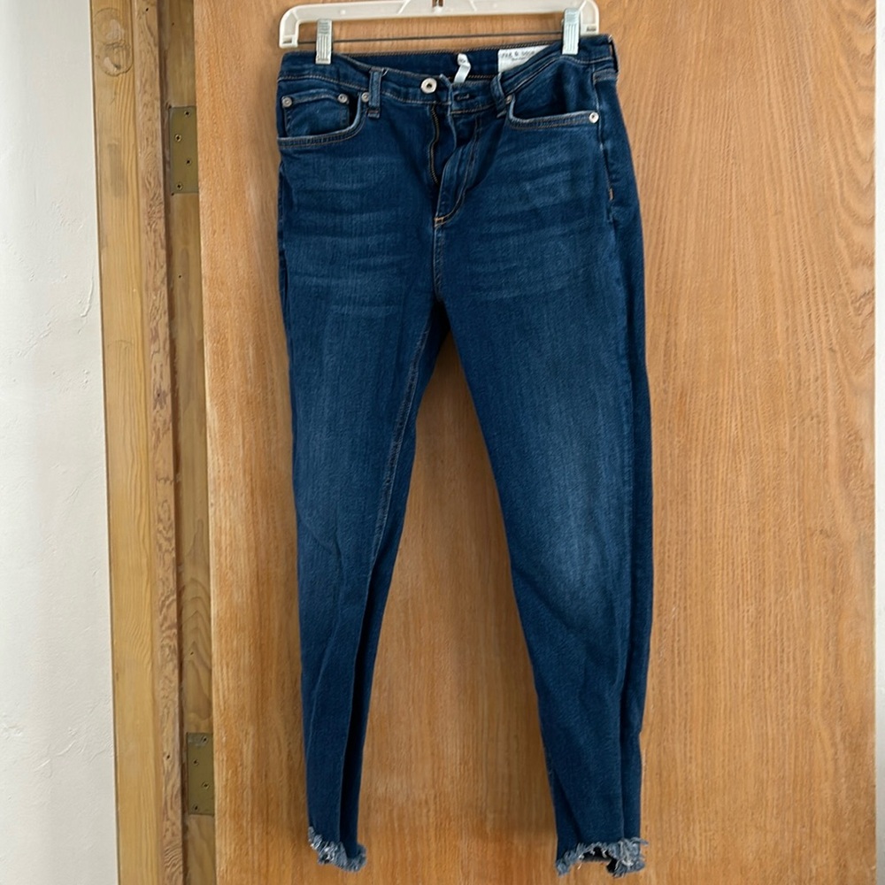 Rag & Bone jeans 
Ragged bottom